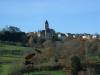 THIVIERS EN PERIGORD vue de la campagne en dcembre 2001